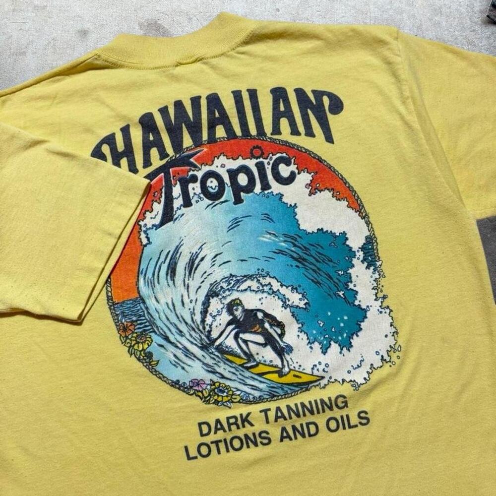 Vintage 80s tee hawaiian tropic